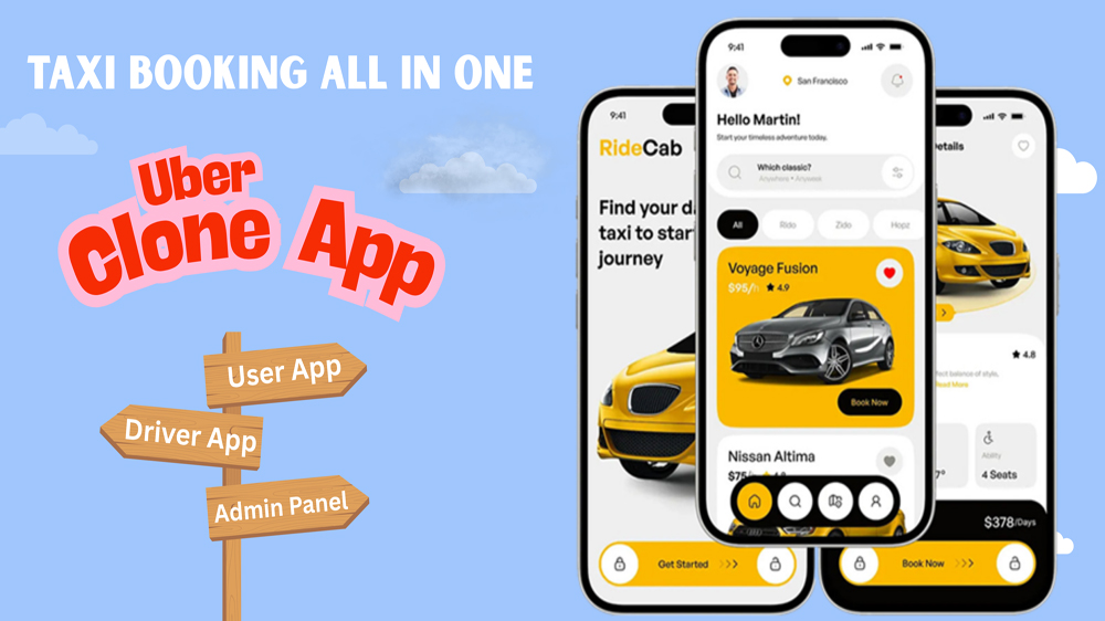 Taxi Booking (Uber Clone)